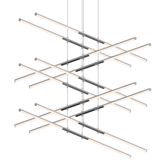 Tik-Tak庐 20 - Light LED Chandelier