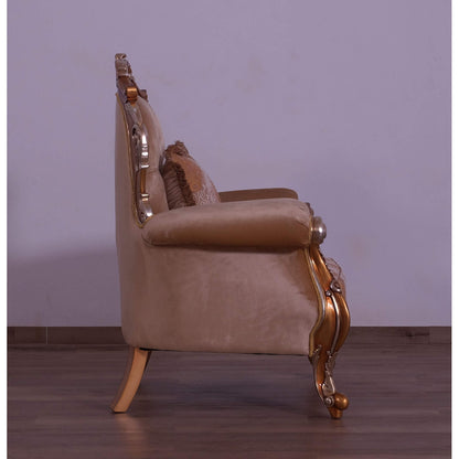 Tiziano Armchair Chair with Ottoman