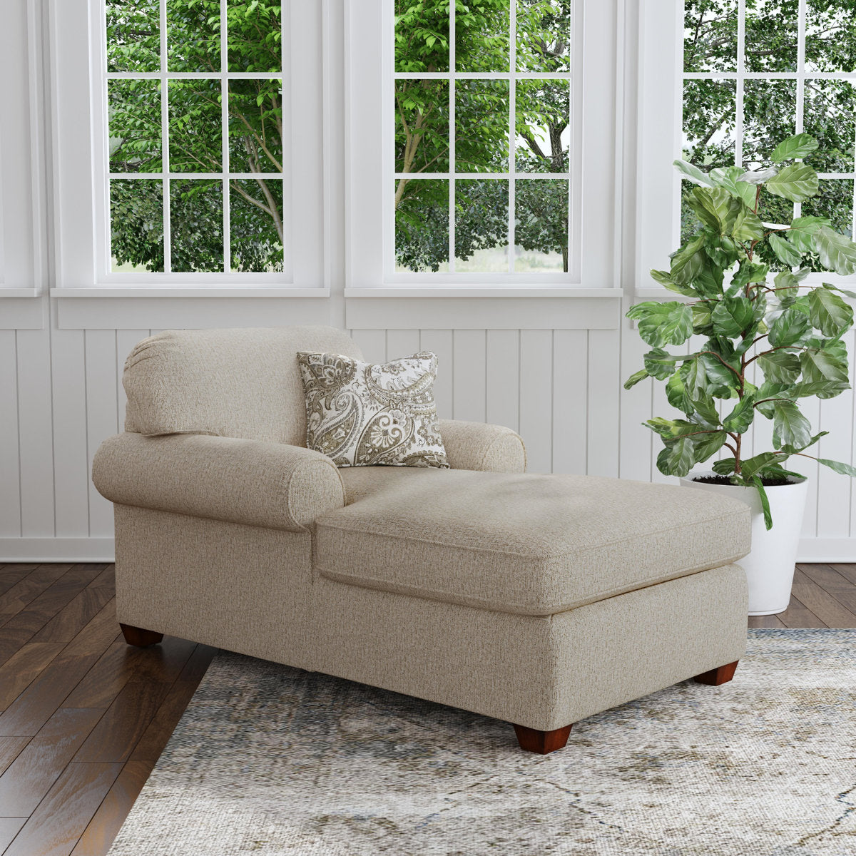 Tobias Chair Chaise