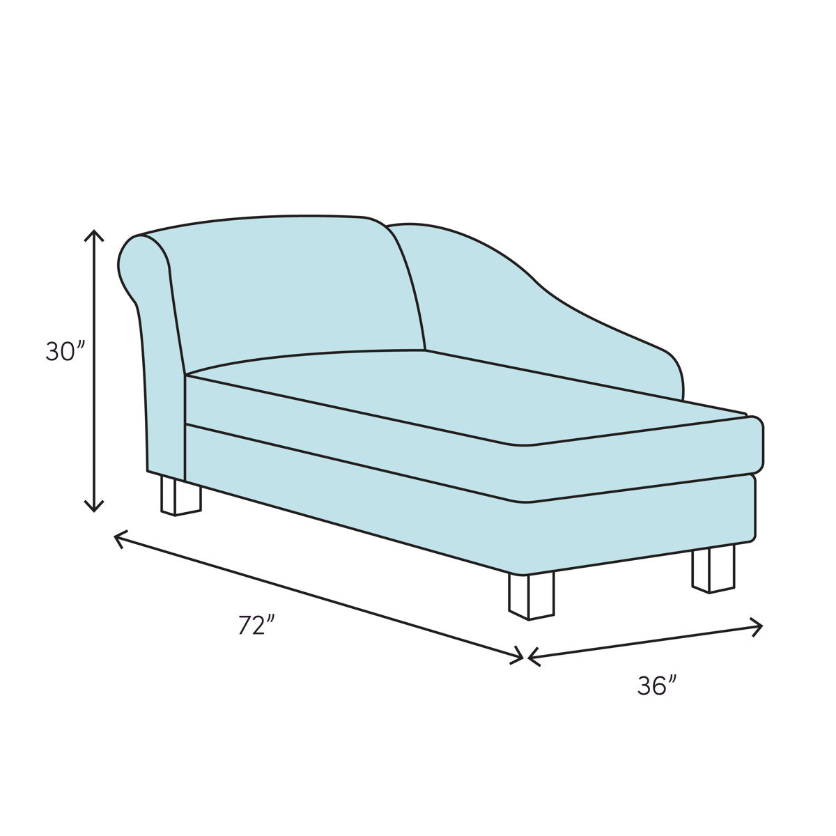Tobias Chaise Lounge
