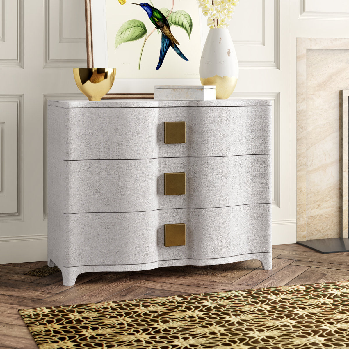Toile Linen Chest