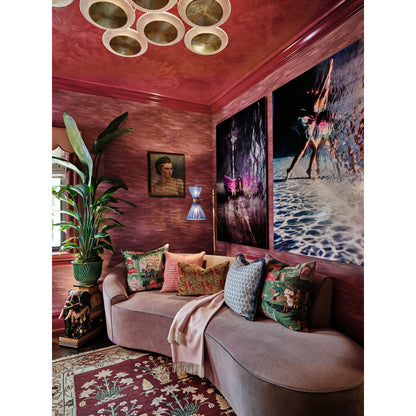 Topaz 13 Light Semi Flush