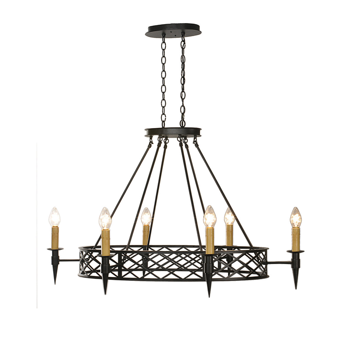 Topridge 6 - Light Chandelier