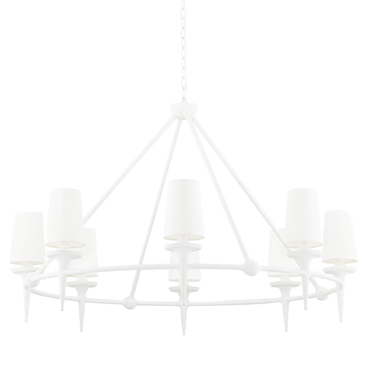 Torch 8 Light Chandelier