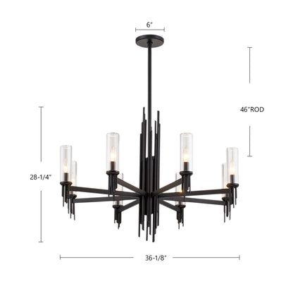 Torres 8 - Light Chandelier