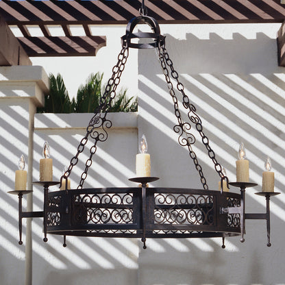 Toscano 8 - Light Chandelier