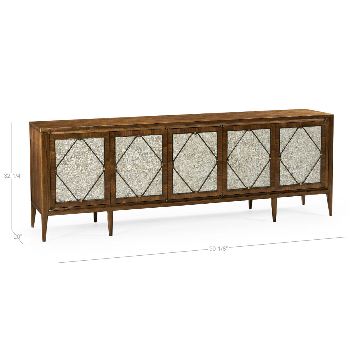 Toulouse Solid Wood Accent Cabinet