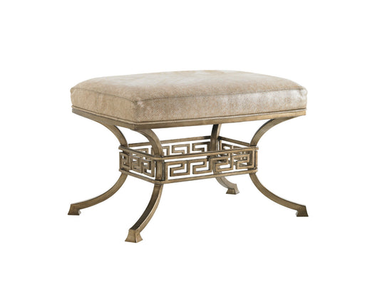 Tower Place Beldon Leather Ottoman