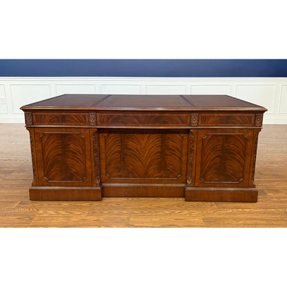 Traditional Mahogany Executive Desk