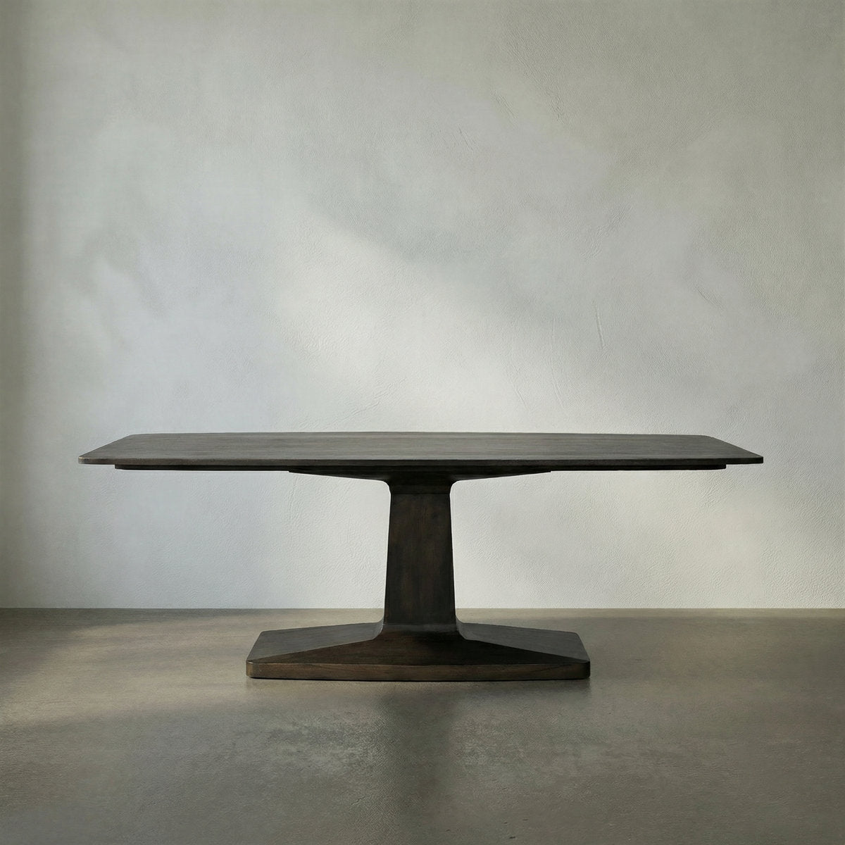 Travis Walnut Wood Dining Table