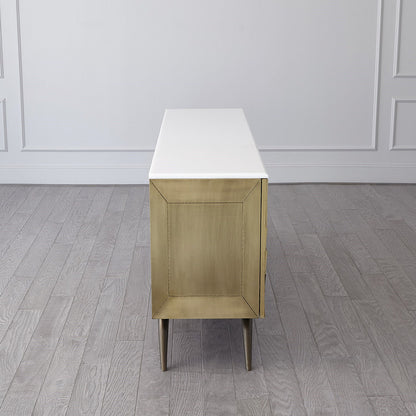 Triangle Cabinet-Brass