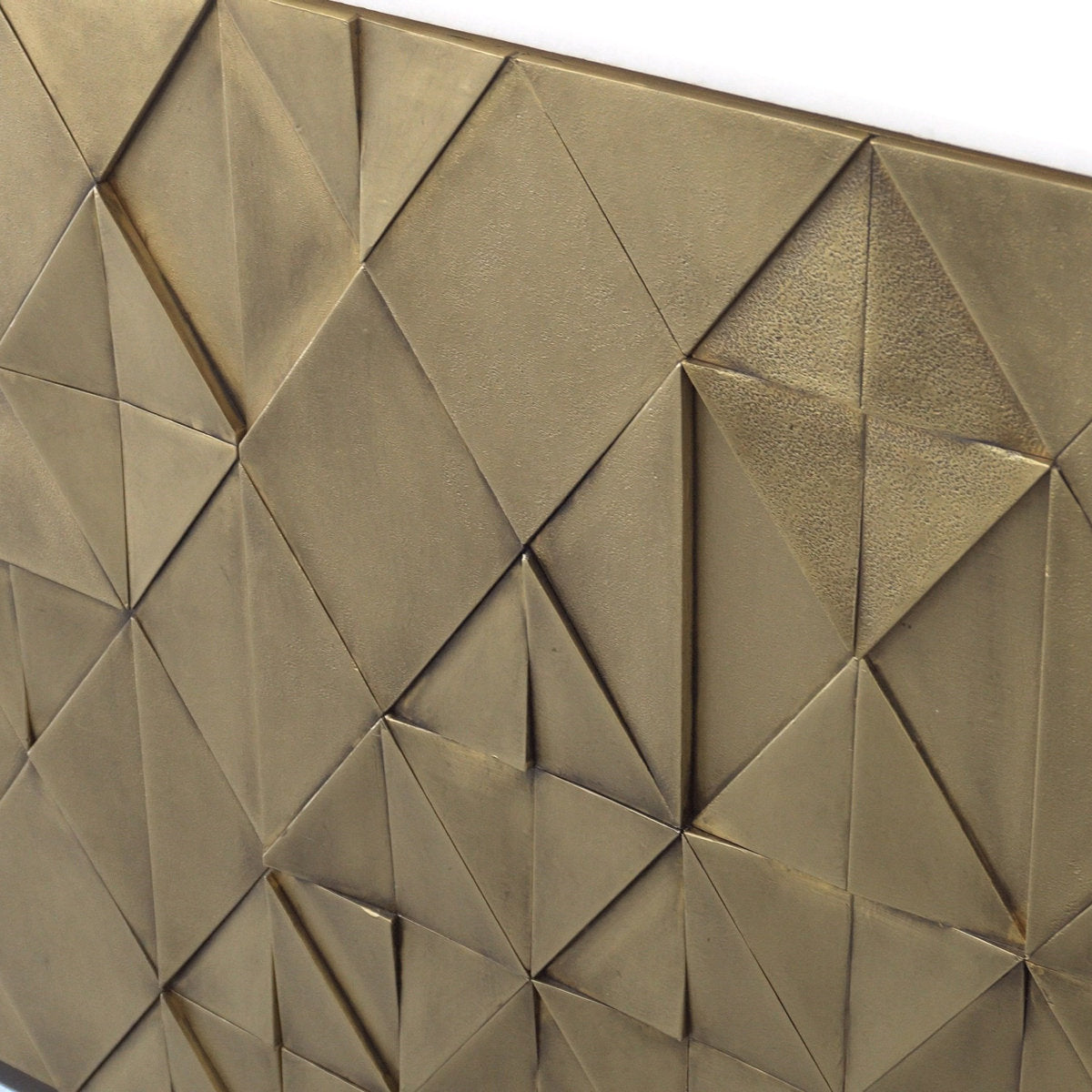 Triangle Cabinet-Brass