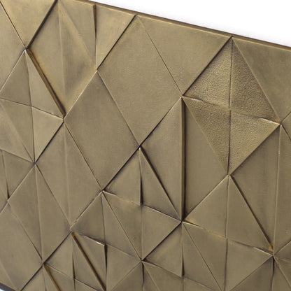 Triangle Cabinet-Brass