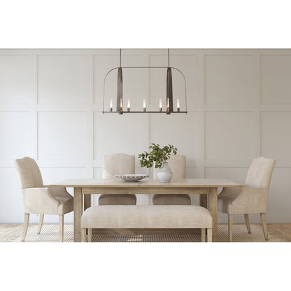 Triomphe 9 - Light Kitchen Island Linear Pendant