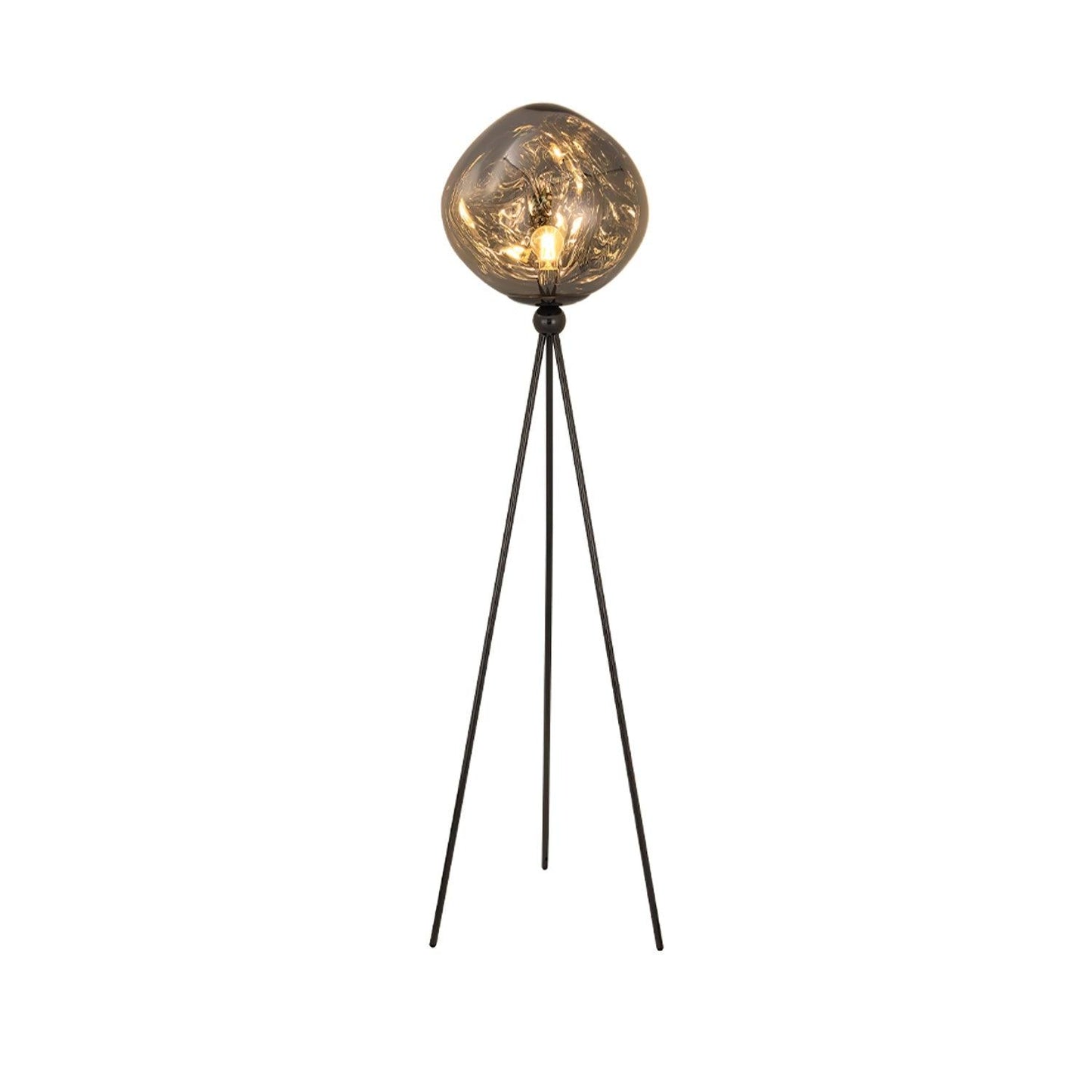 Lava Tripod Rock Floor Lamp
