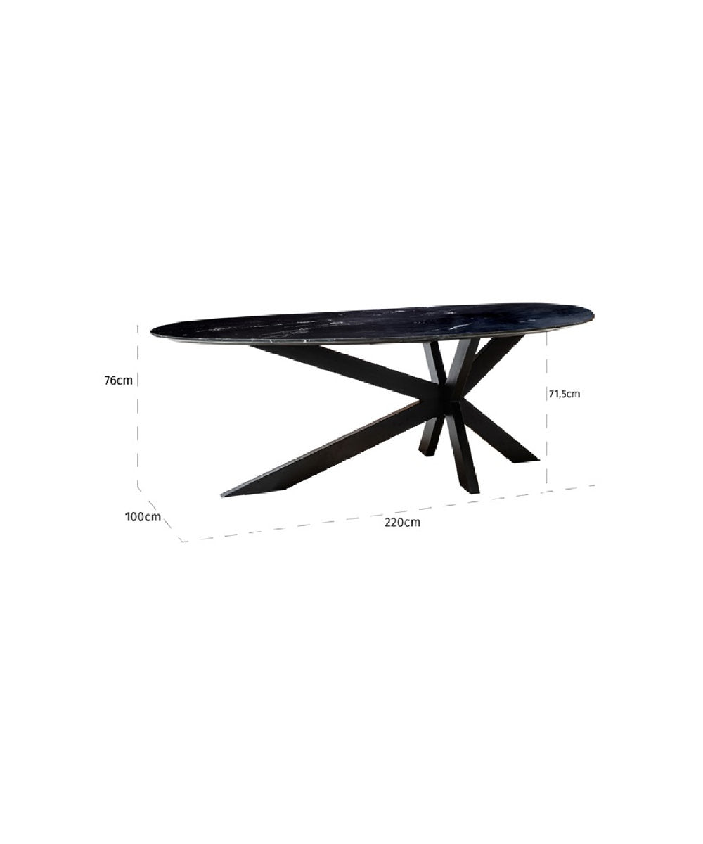 Trocadero Marble Dining Table