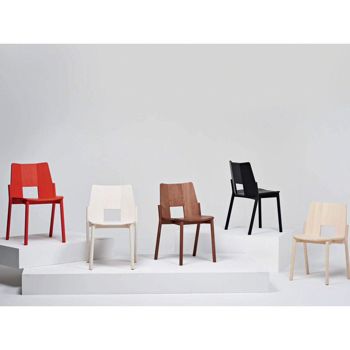 Tronco Solid Wood Stacking Side Chair