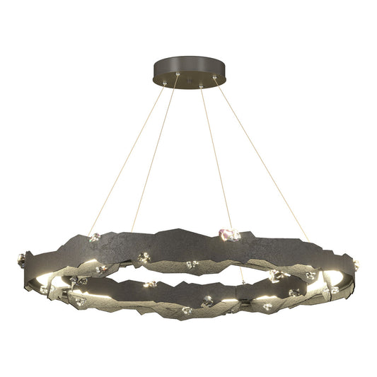 Trove Wagon Wheel LED Chandelier
