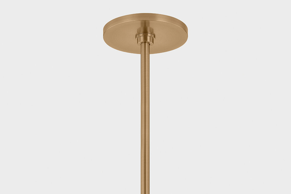 Troy Lighting Ellory 13 Light Chandelier in Patina Brass