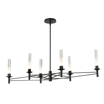 Truss 6-Arm Linear Chandelier