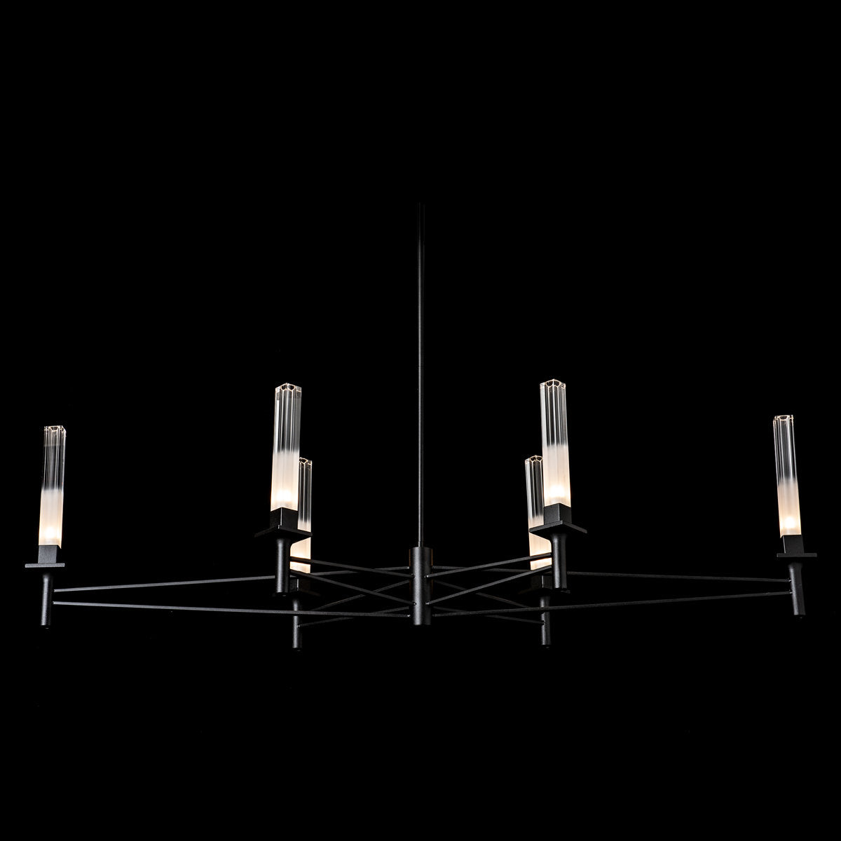 Truss 6-Arm Linear Chandelier