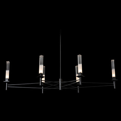 Truss 6-Arm Linear Chandelier