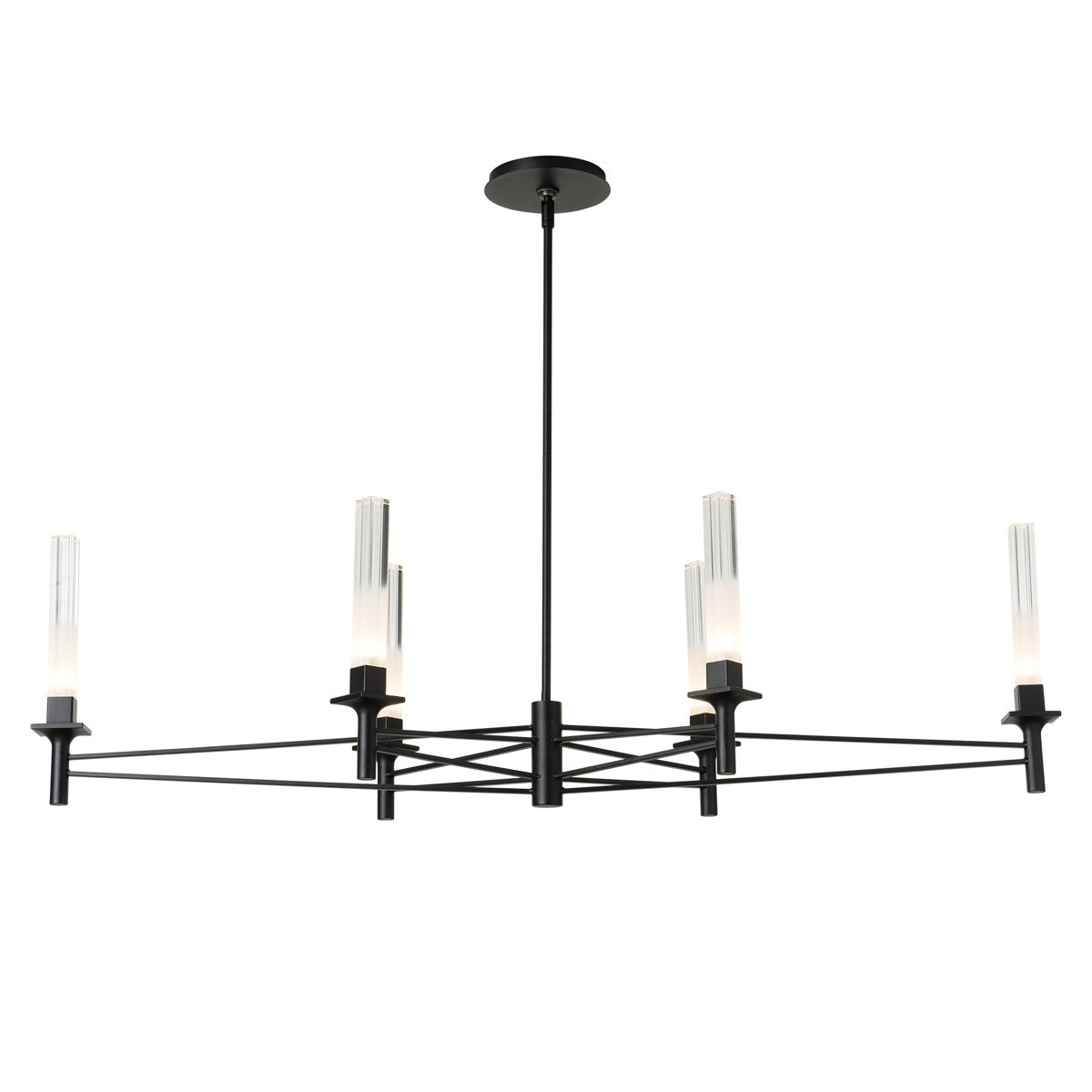Truss 6-Arm Linear Chandelier