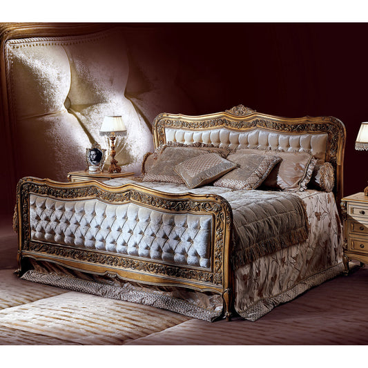 Tufted King Upholstered Standard Bed
