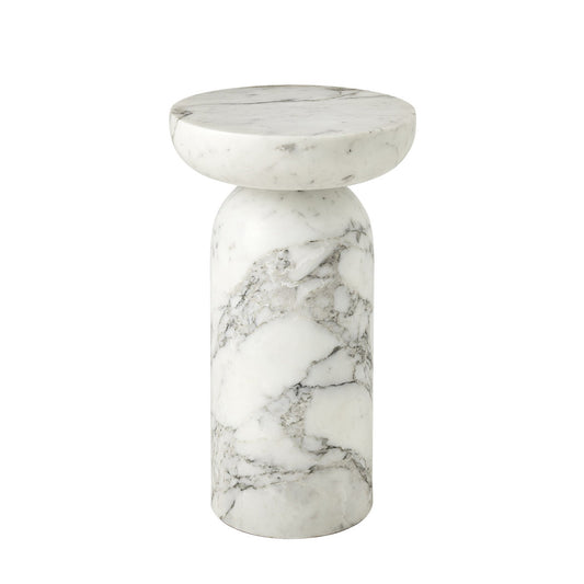 Tumble Marble End Table