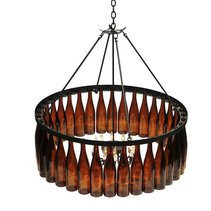 Tuscan Vineyard 12 - Light Chandelier