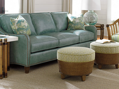 Twin Palms Koko Leather Sofa