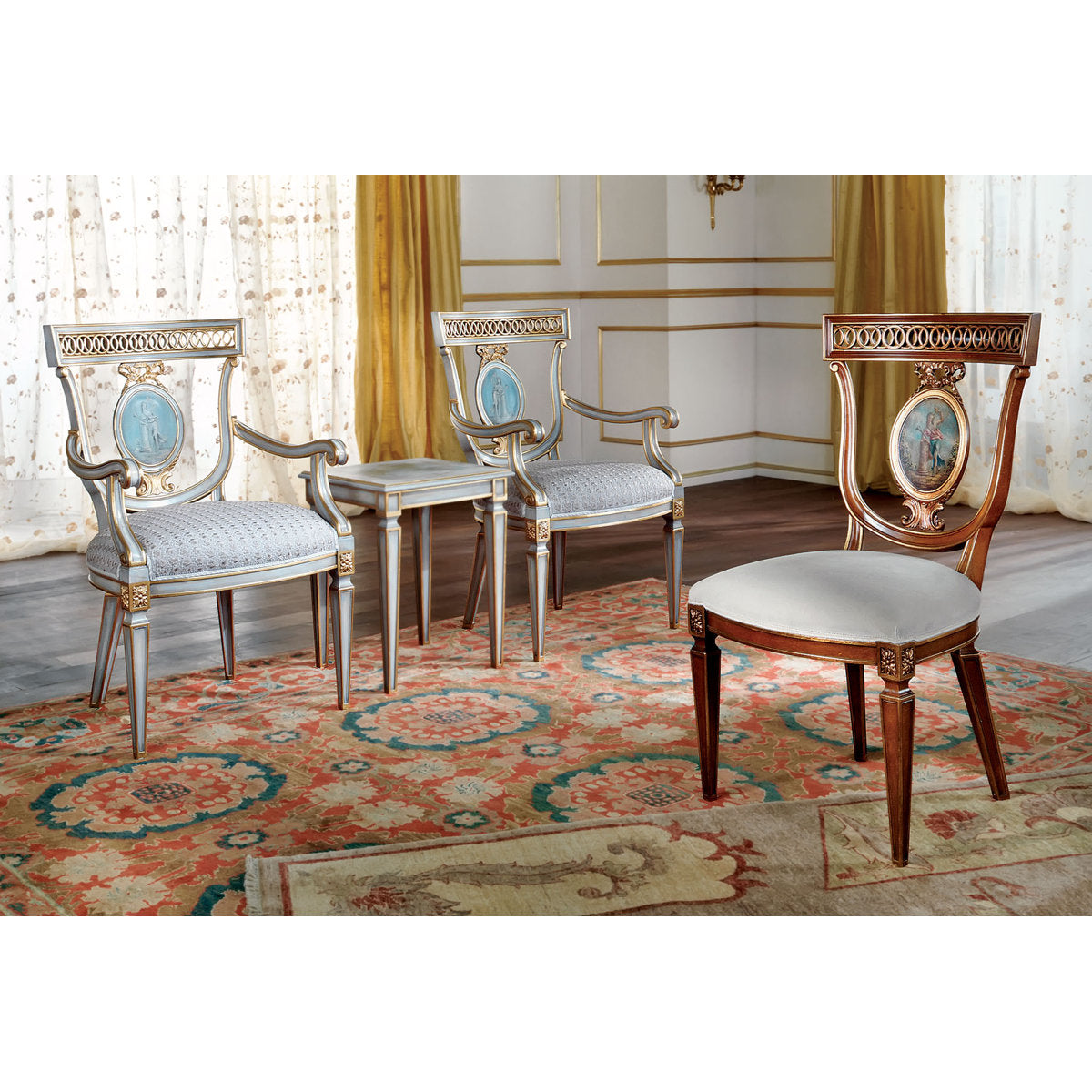 Upholstered Arm Chair