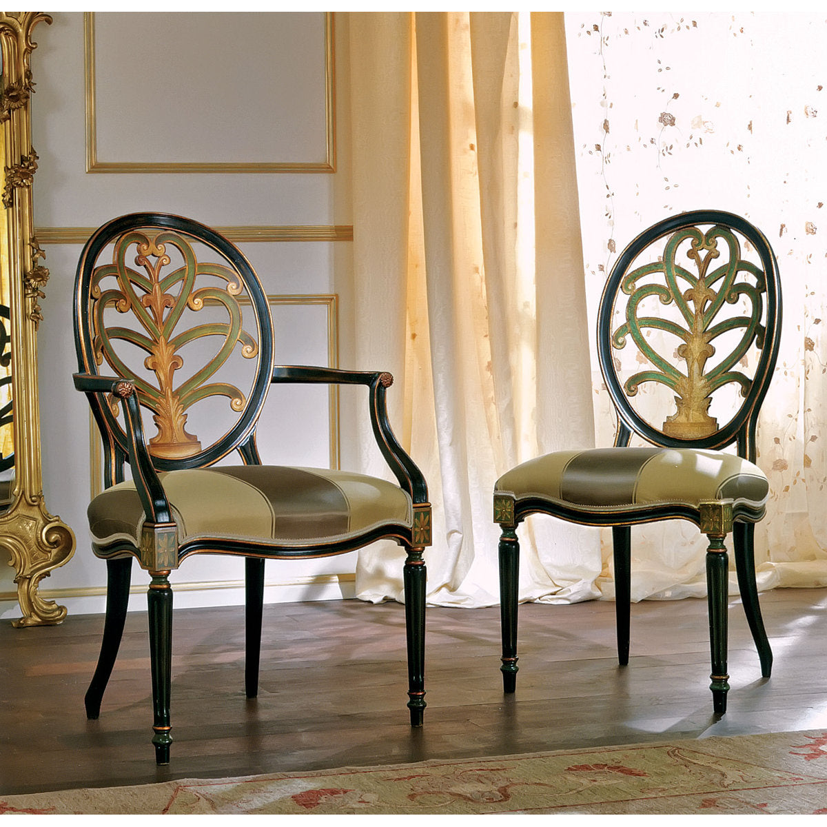 Upholstered Arm Chair