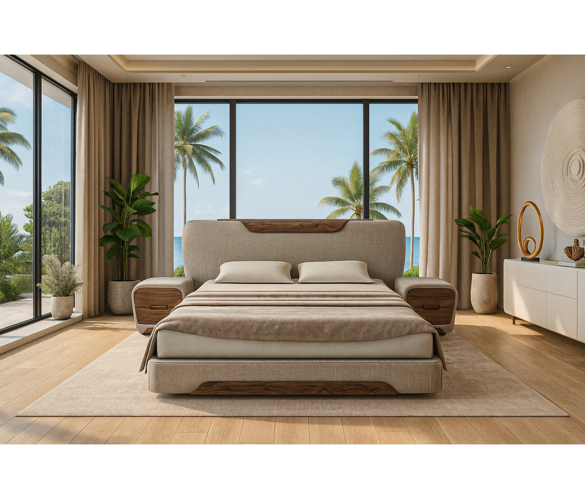 Upholstered Bed