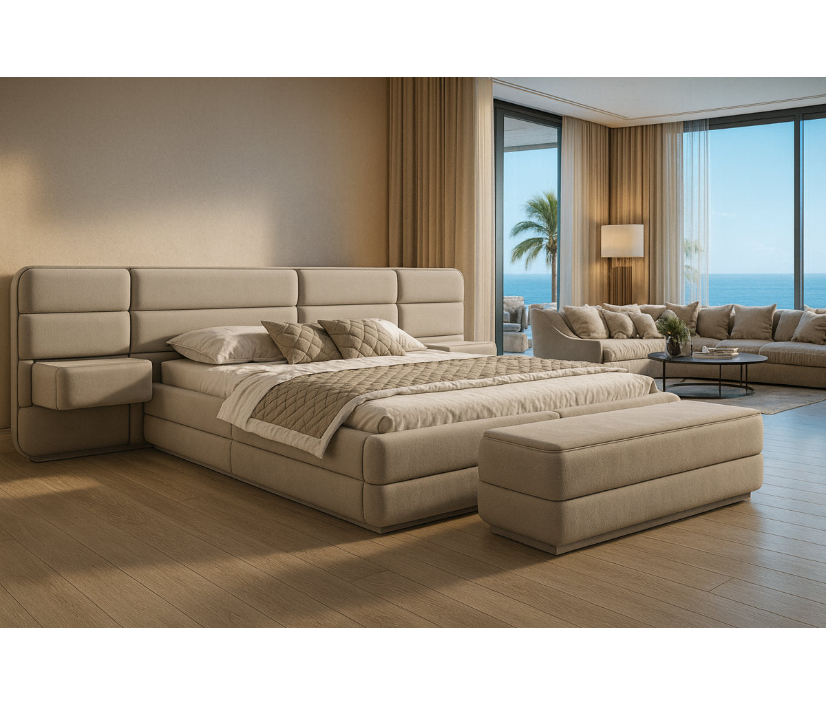 Upholstered Bed