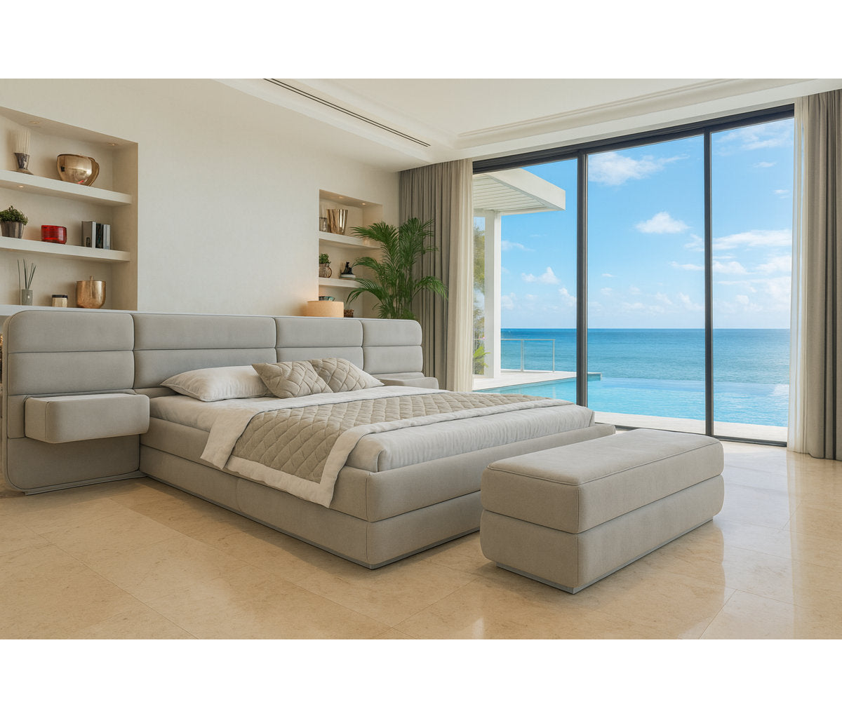 Upholstered Bed