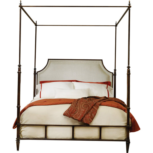 Upholstered Canopy Bed