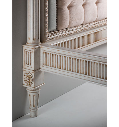 Upholstered Four Poster Bed