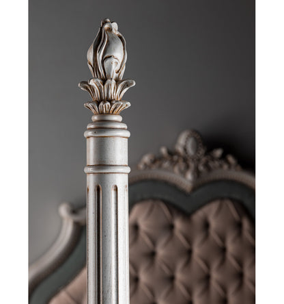 Upholstered Four Poster Bed