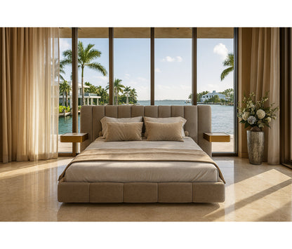 Upholstered King Bed