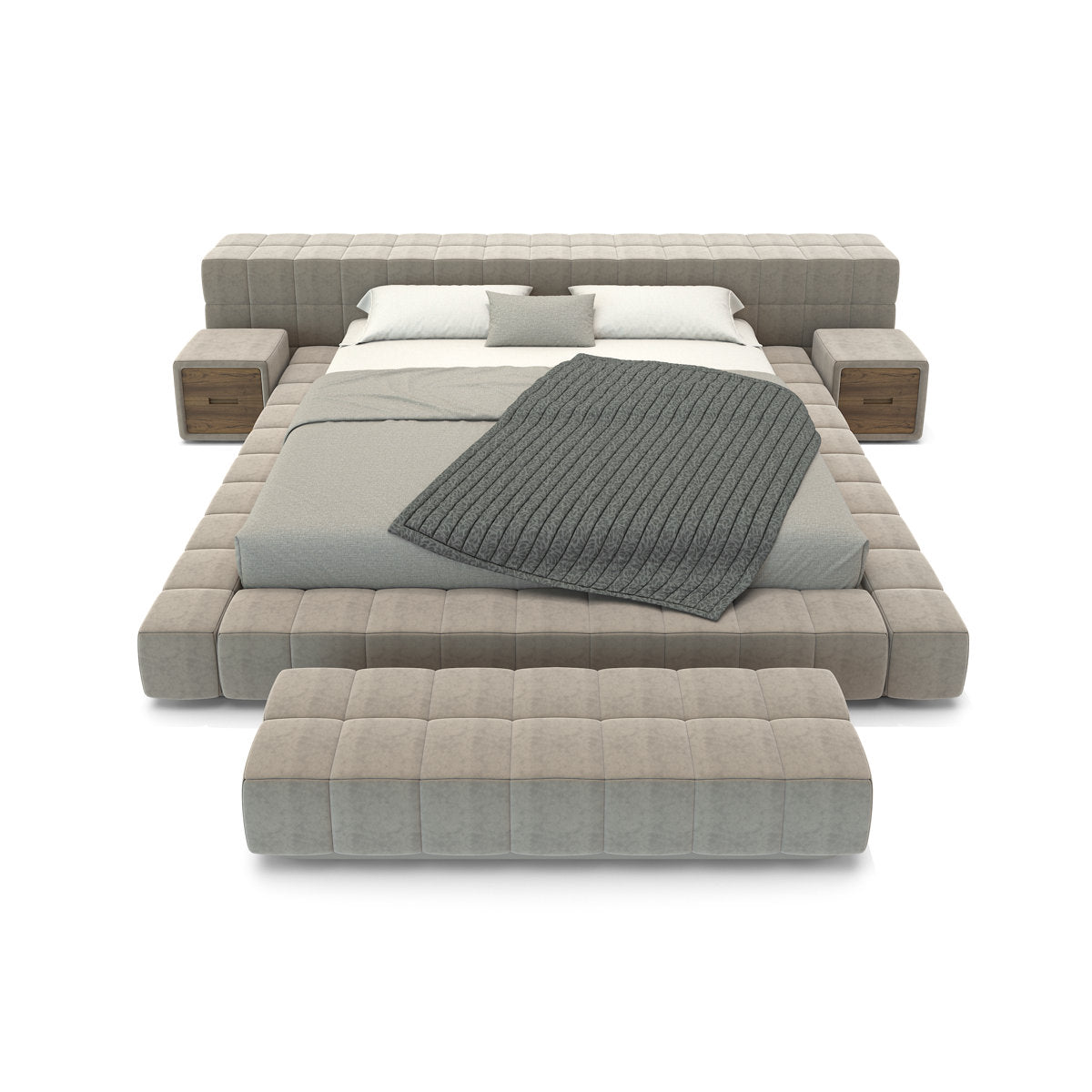 Upholstered King Bed