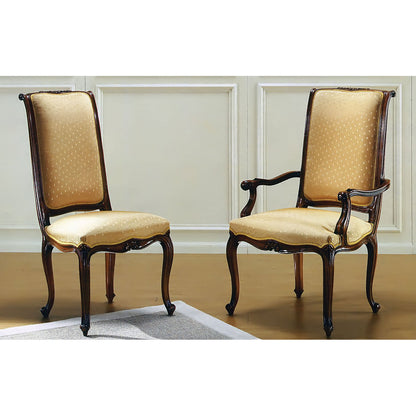 Upholstered Side Chair in Beige