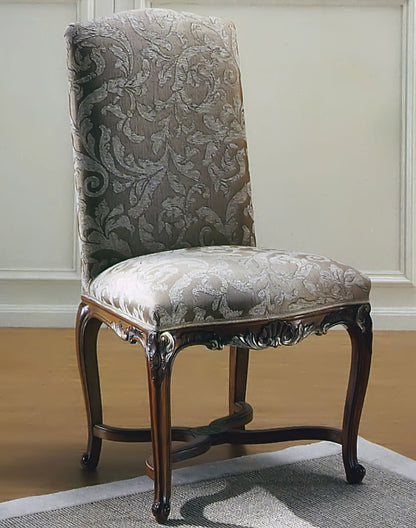 Upholstered Side Chair in Gray