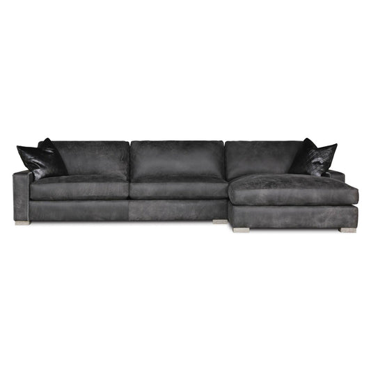 Uptown Cowboy Chaise Sectional