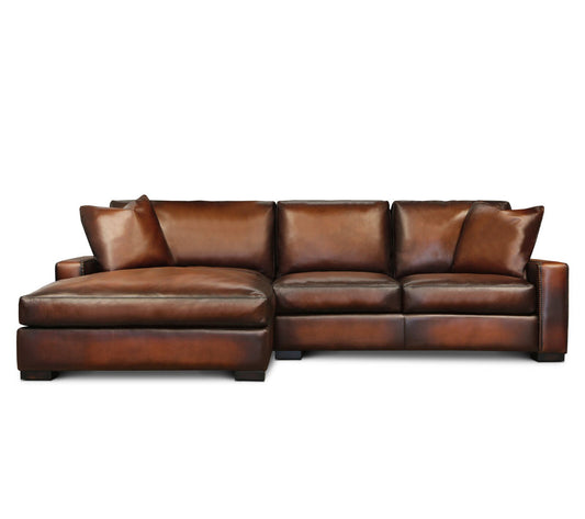 Uptown Cowboy Chaise Sectional