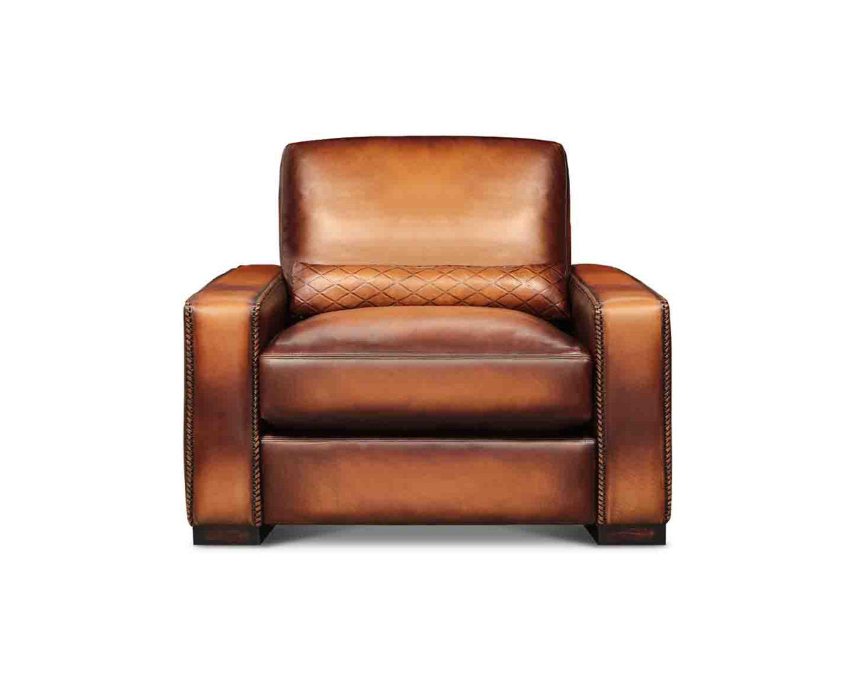 Urban Cowboy Leather Chair And A Half