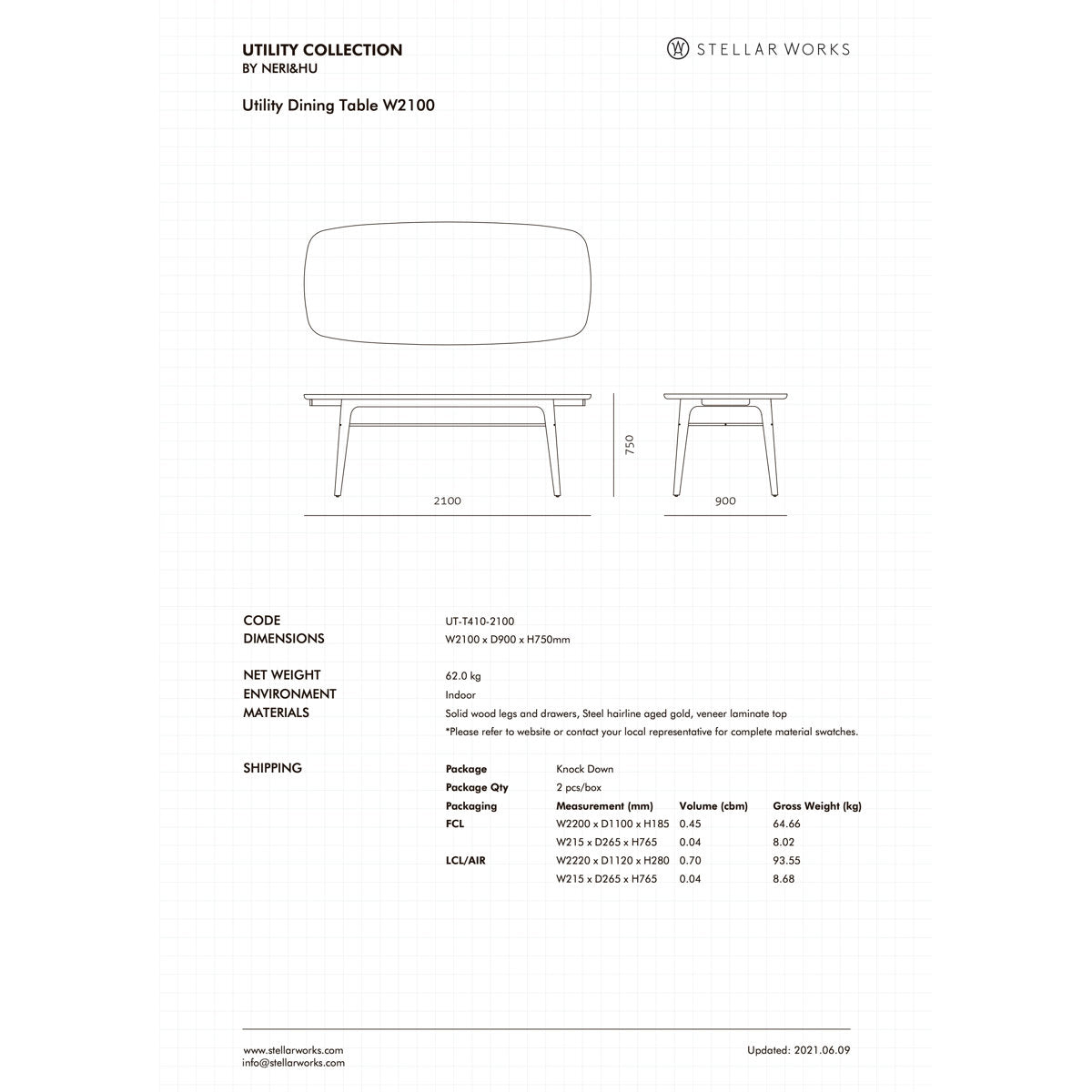 Utility Dining Table