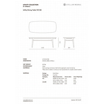 Utility Dining Table