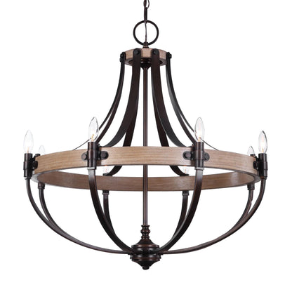 Uttermost Kalizma Home Dubois 32 Inch 8 Light Chandelier Cp407747