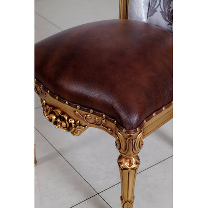 Valentina Leather Dining Chair (Set of 2)